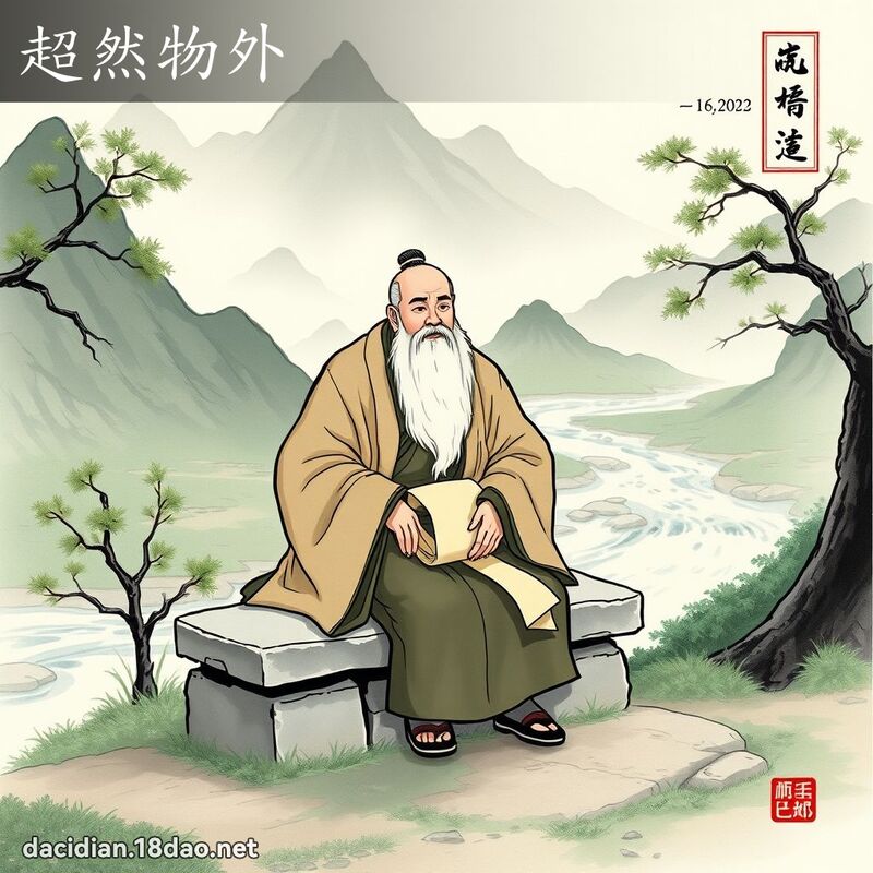 超然物外 配图