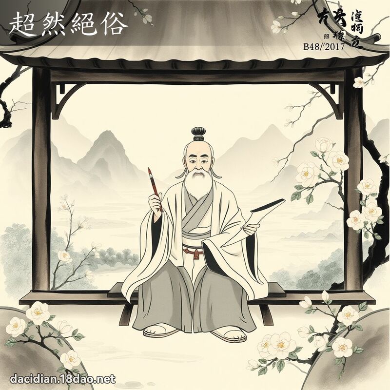 超然绝俗 配图