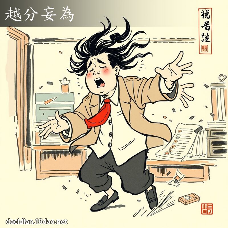越分妄为 配图