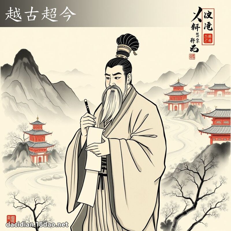 越古超今 配图