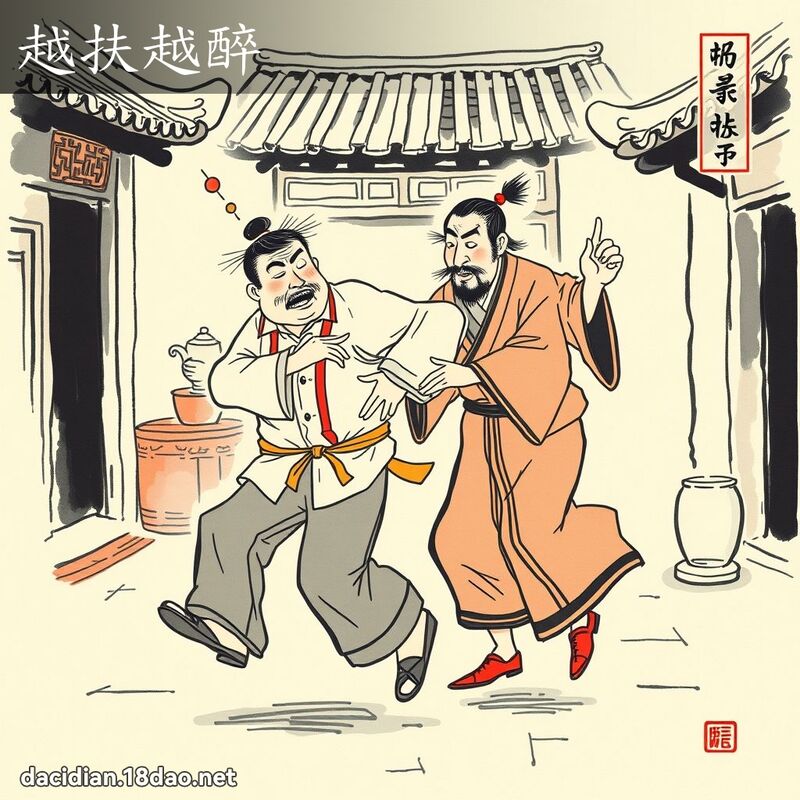 越扶越醉 配图
