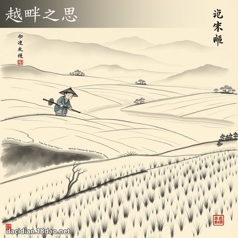 越畔之思 配图