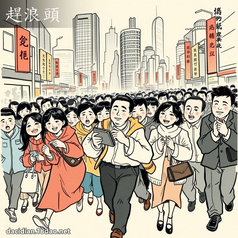 赶浪头 配图