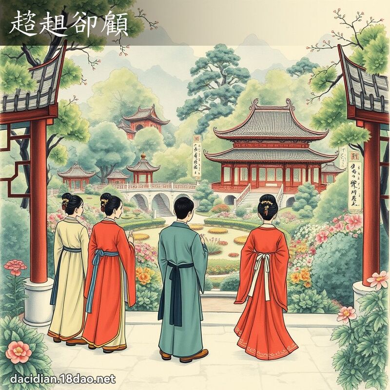 趦趄却顾 配图