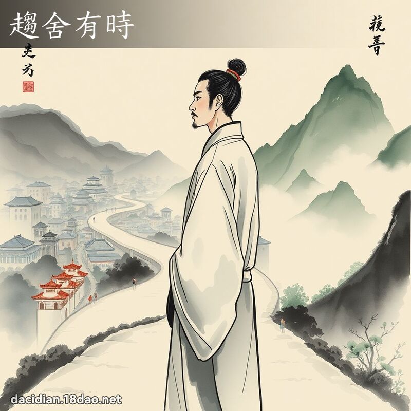 趋舍有时 配图