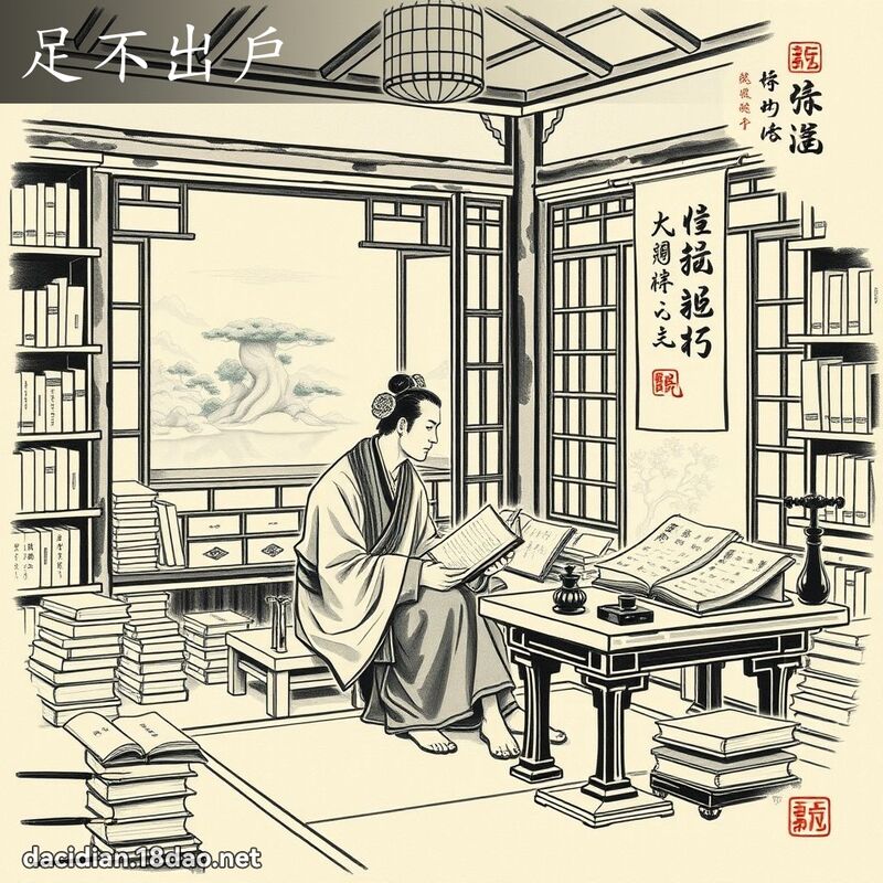 足不出户 配图