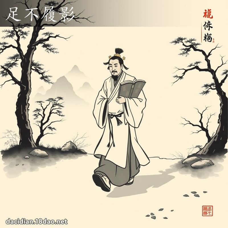 足不履影 配图