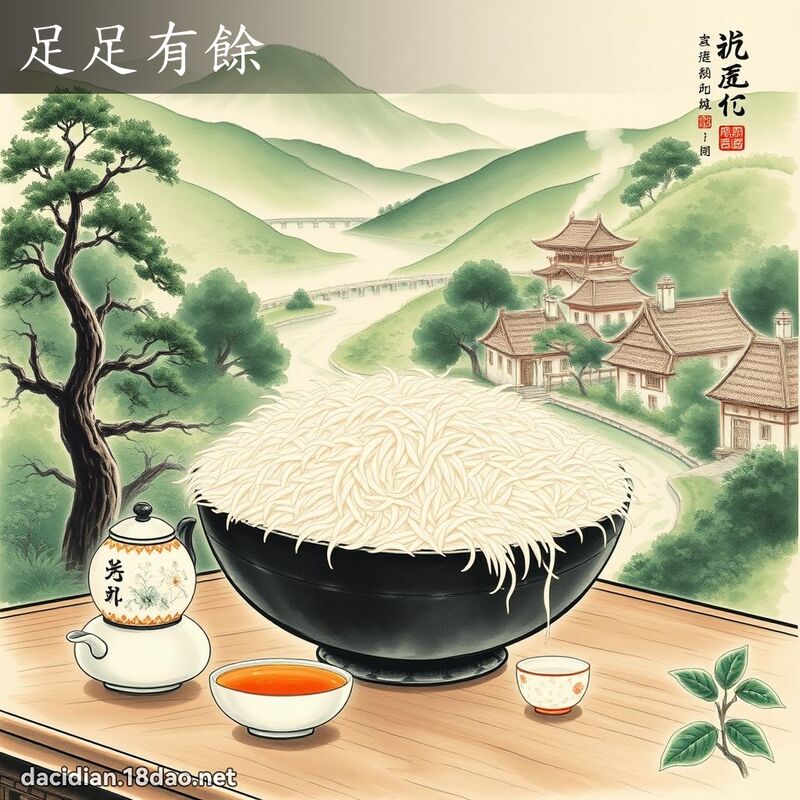 足足有余 配图