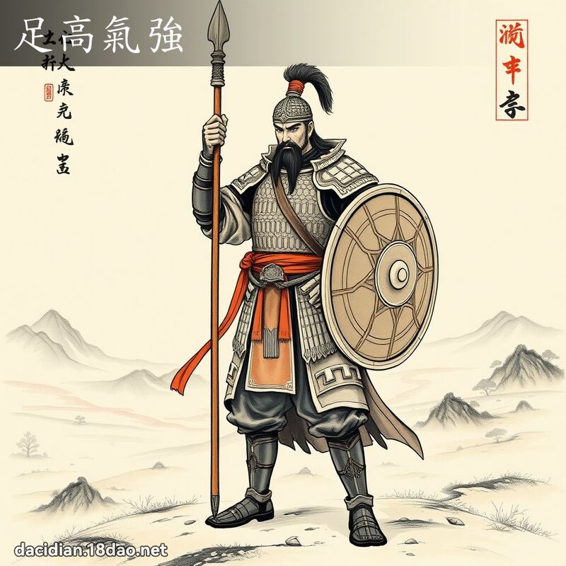 足高气强 配图
