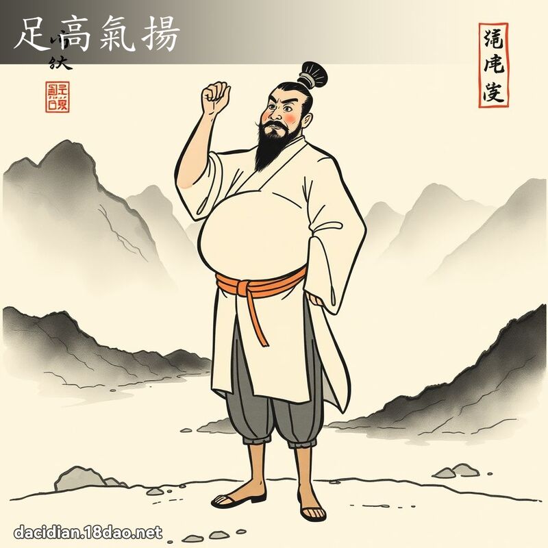 足高气扬 配图