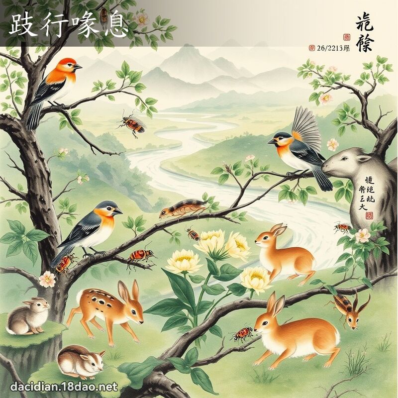 跂行喙息 配图