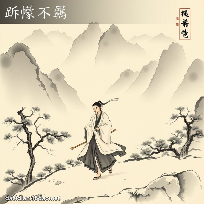 跅幪不羈 配图