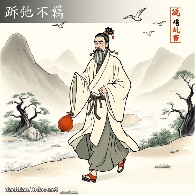 跅弛不羈 配图