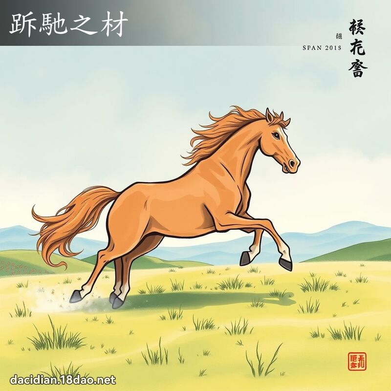 跅驰之材 配图
