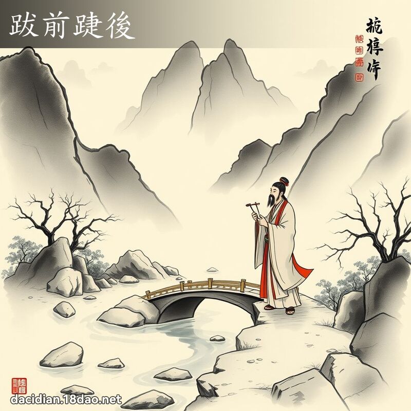跋前踕后 配图