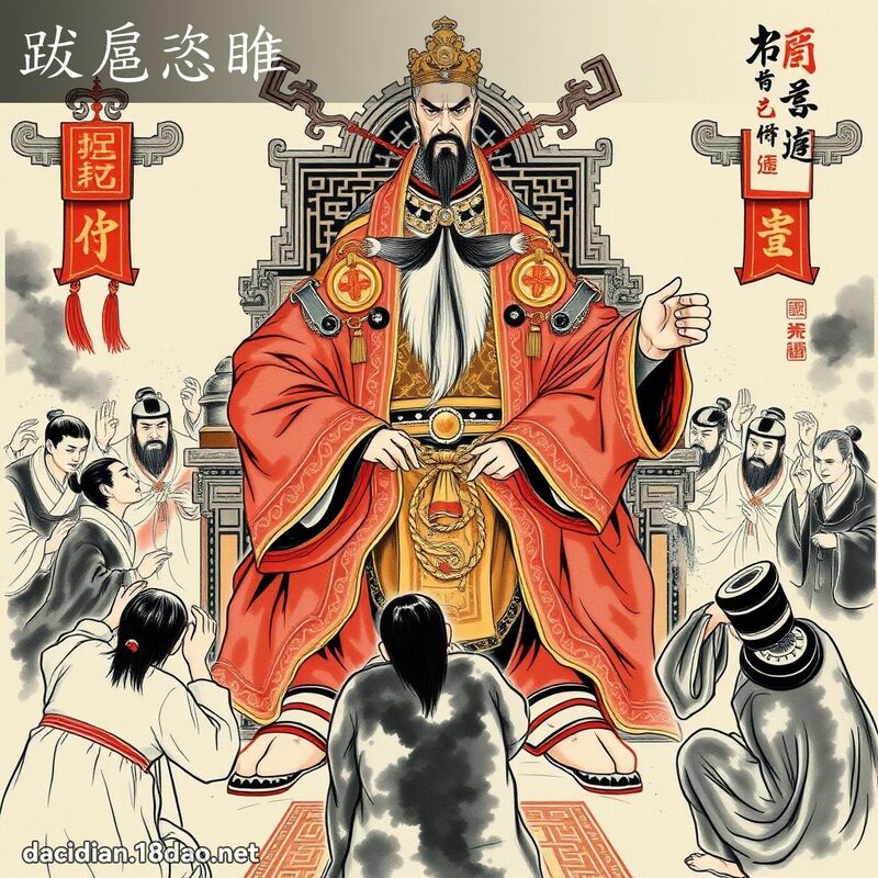 跋扈恣睢 配图