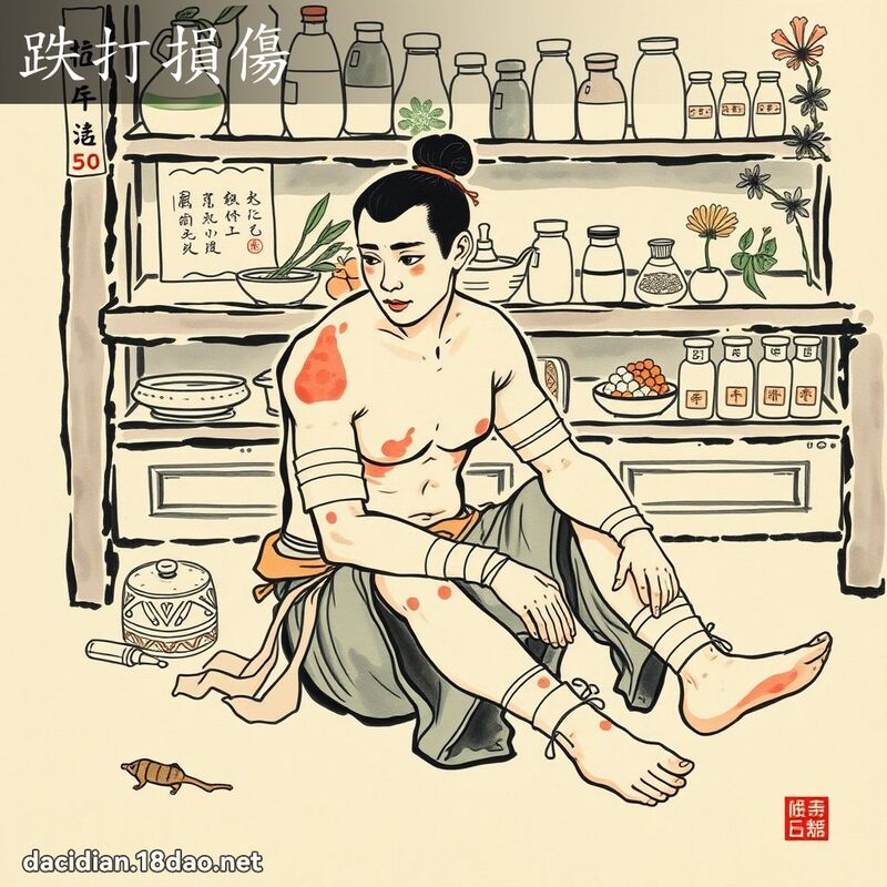 跌打损伤 配图