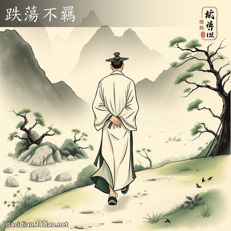 跌荡不羈 配图