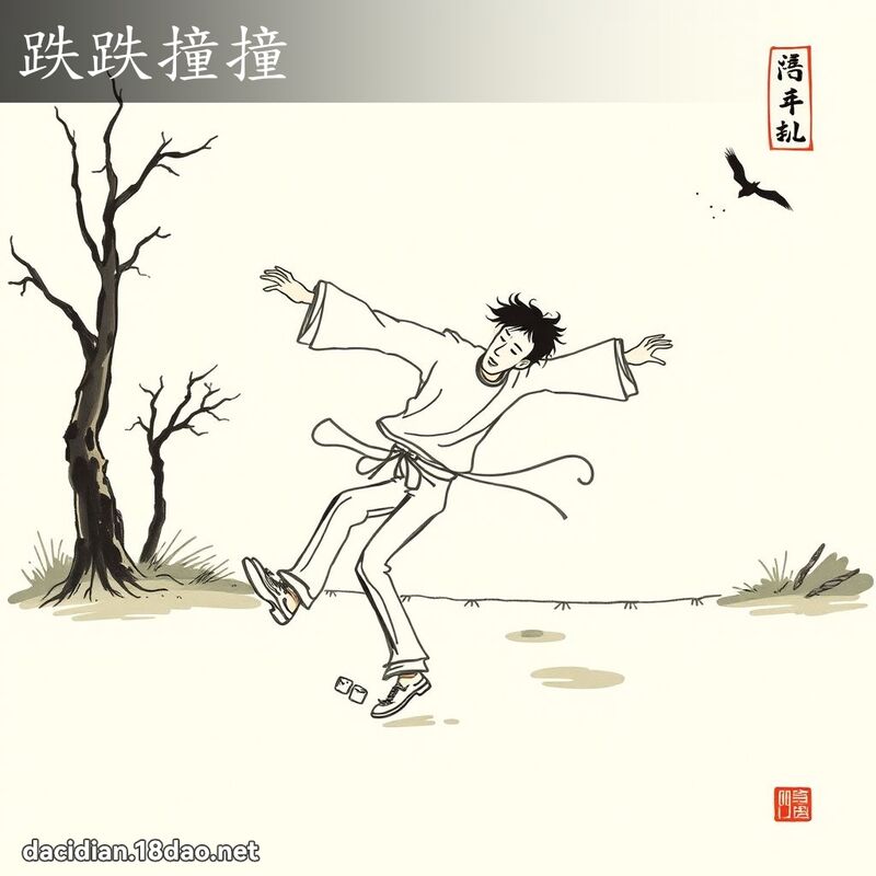 跌跌撞撞 配图