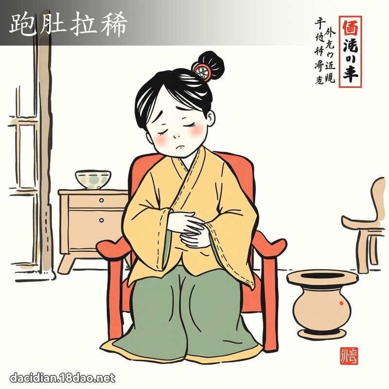 跑肚拉稀 配图