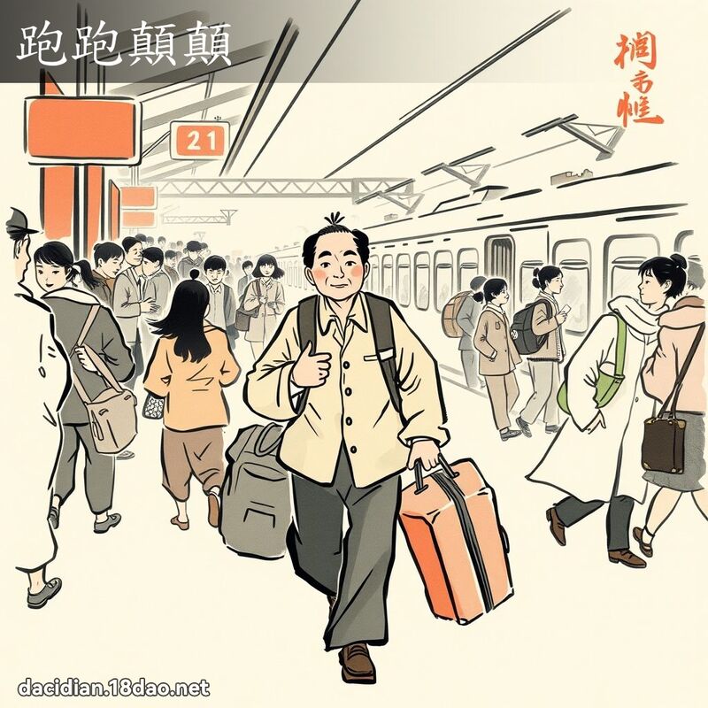 跑跑颠颠 配图