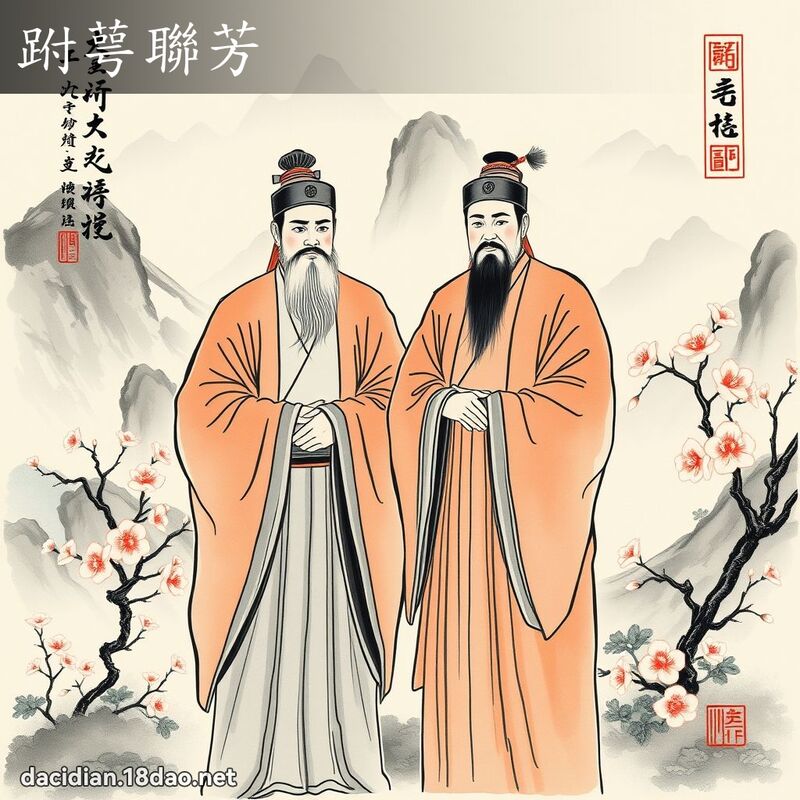 跗萼联芳 配图