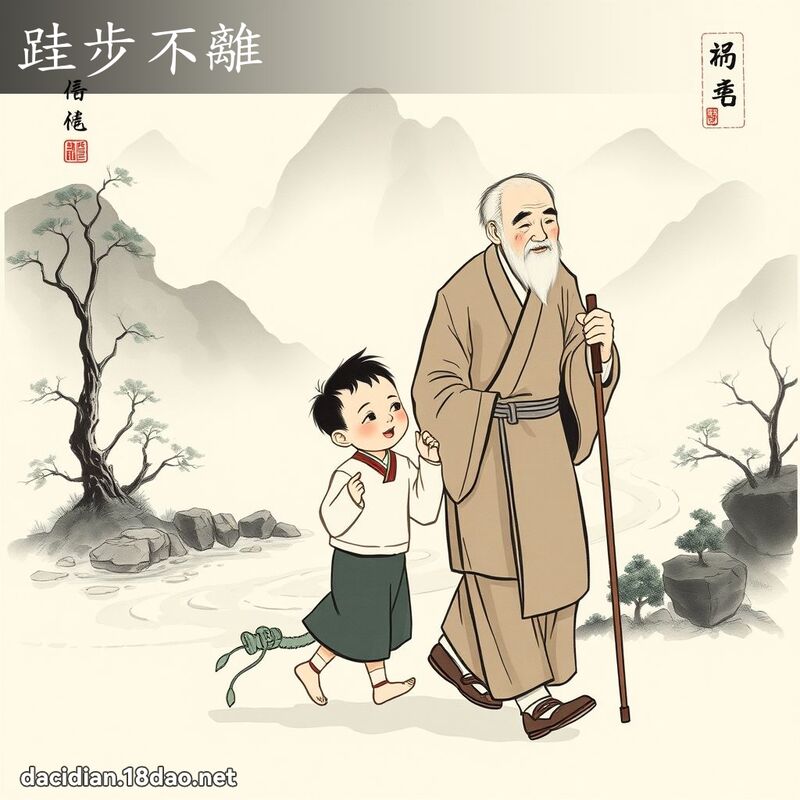 跬步不离 配图