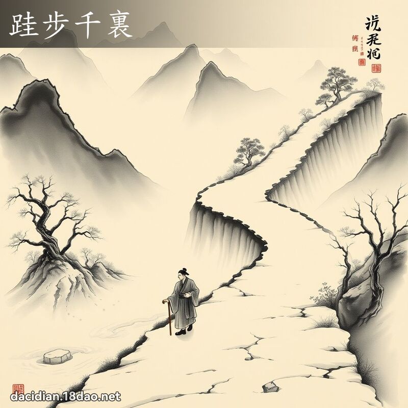 跬步千裏 配图
