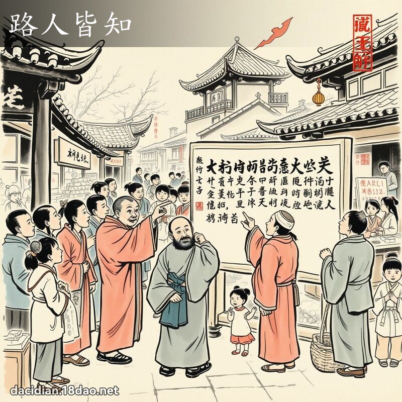 路人皆知 配图