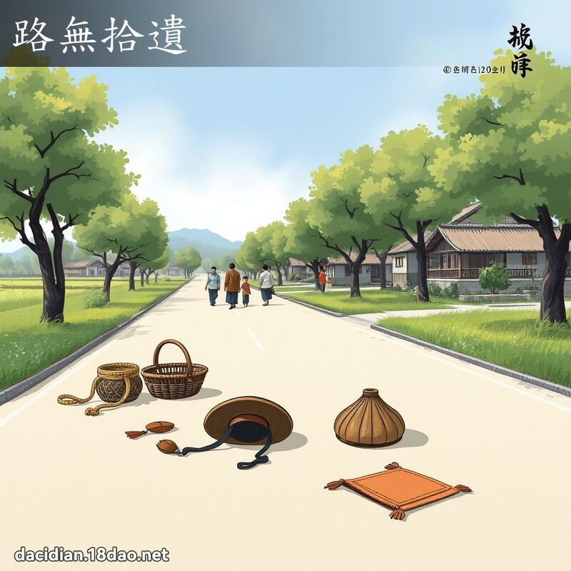 路无拾遗 配图