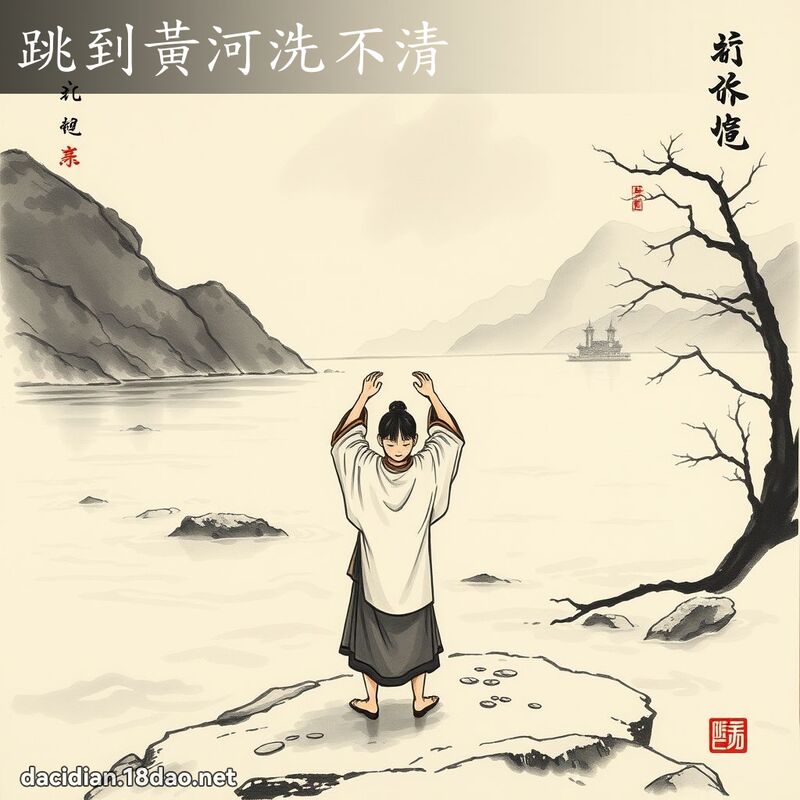 跳到黄河洗不清 配图
