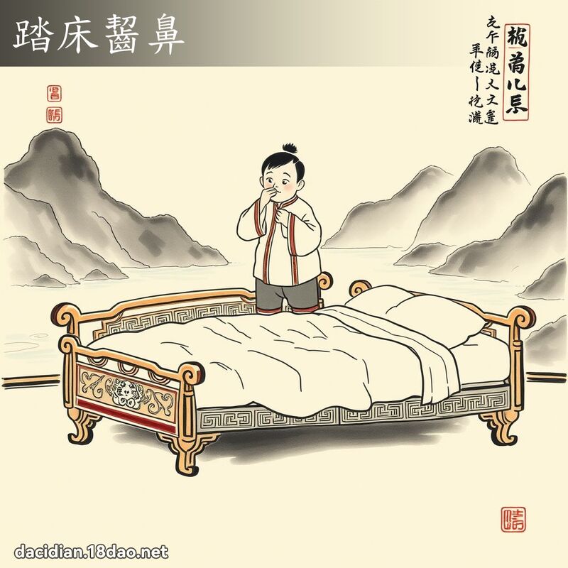 踏床啮鼻 配图