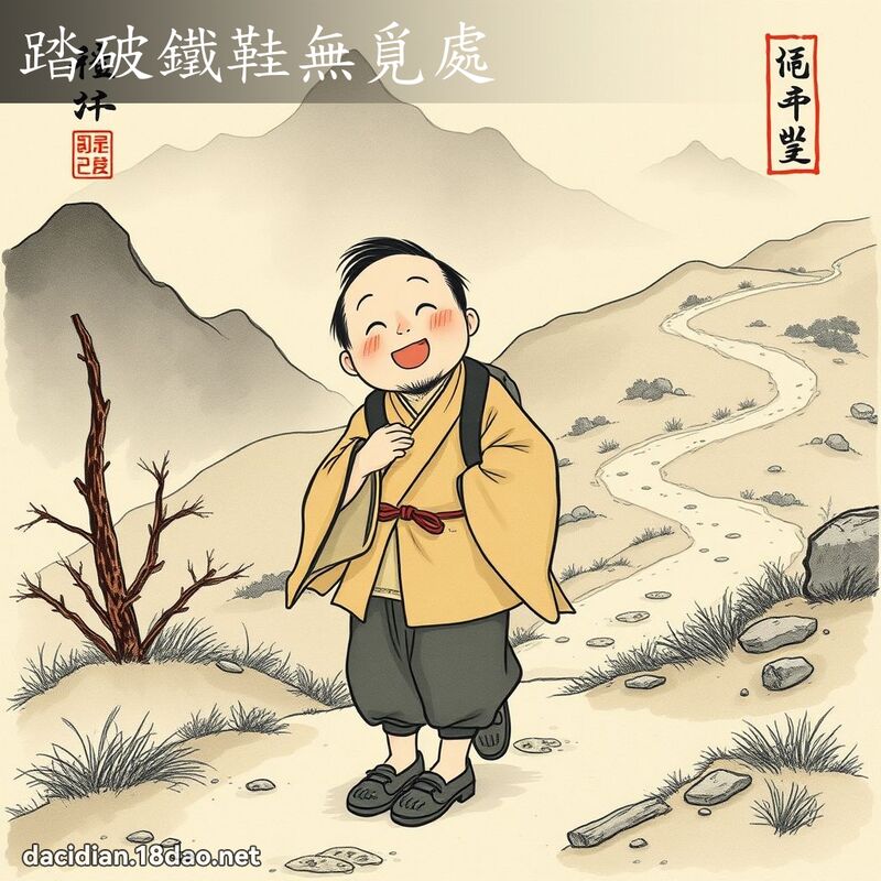 踏破铁鞋无觅处 配图