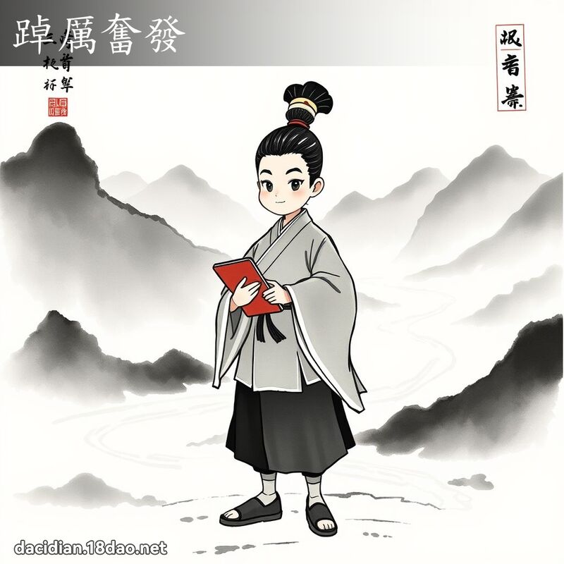 踔厉奋发 配图