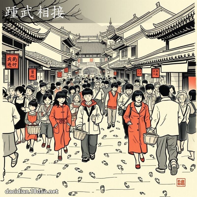踵武相接 配图