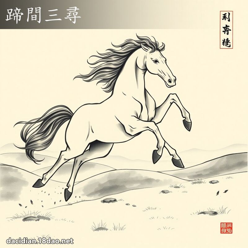 蹄间三寻 配图