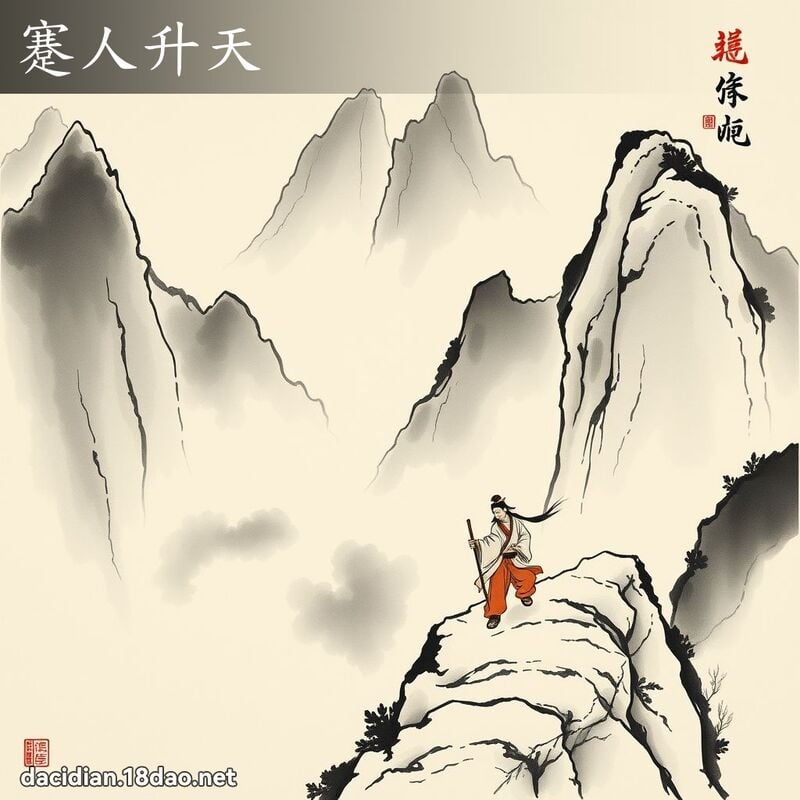 蹇人升天 配图