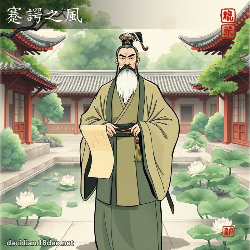 蹇諤之风 配图