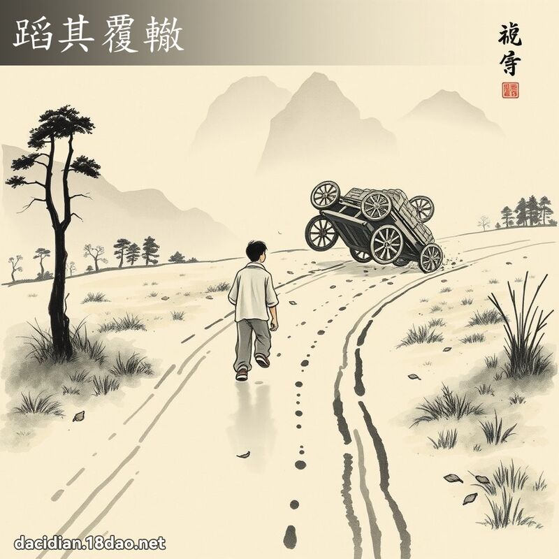 蹈其覆辙 配图