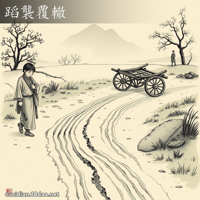 蹈袭覆辙 配图