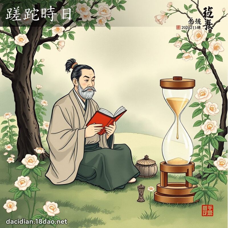 蹉跎时日 配图