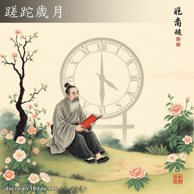 蹉跎岁月 配图