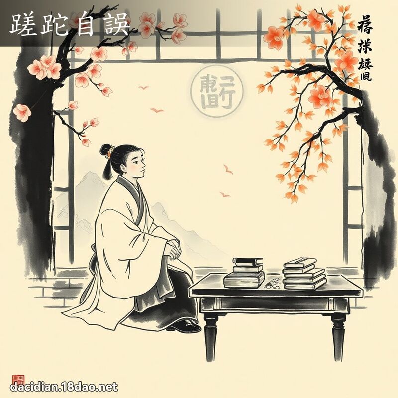 蹉跎自误 配图