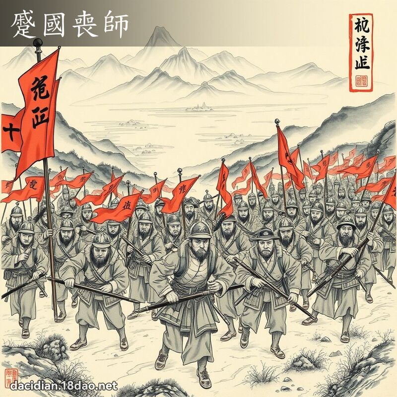 蹙国丧师 配图