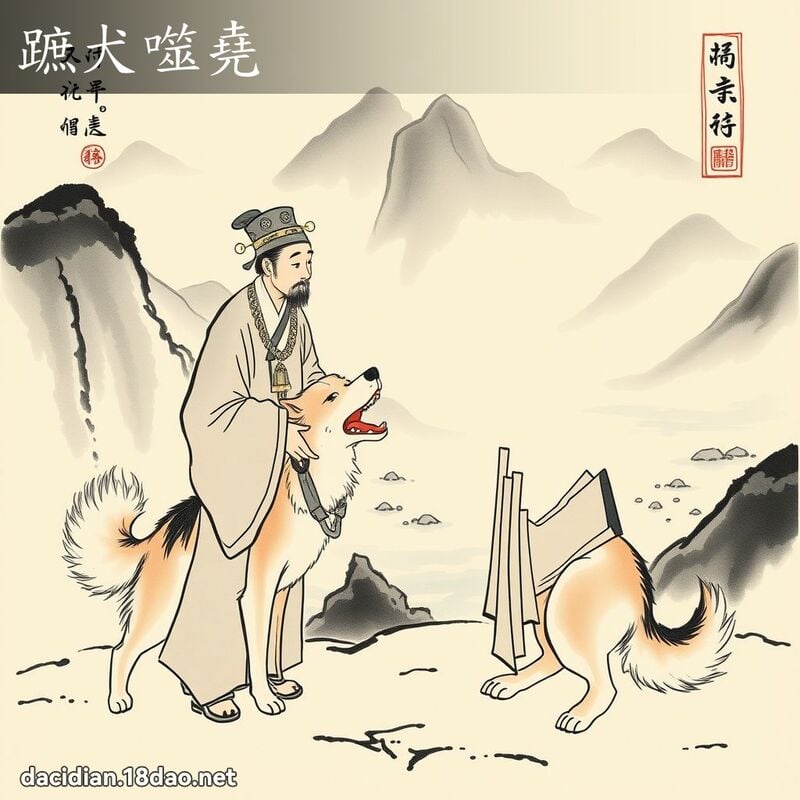 蹠犬噬尧 配图