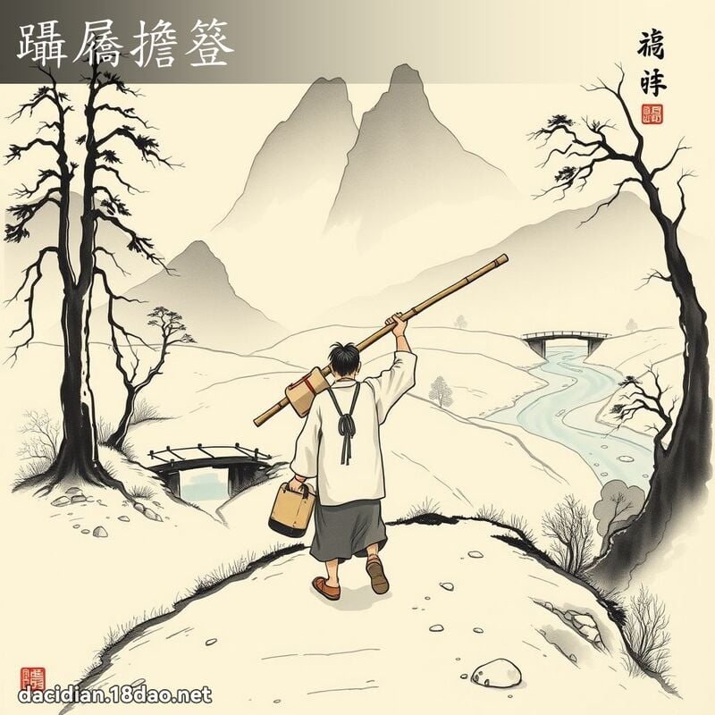 躡屩担簦 配图