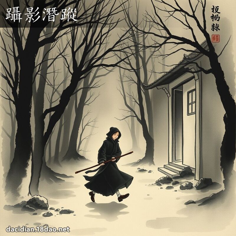 躡影潜踪 配图