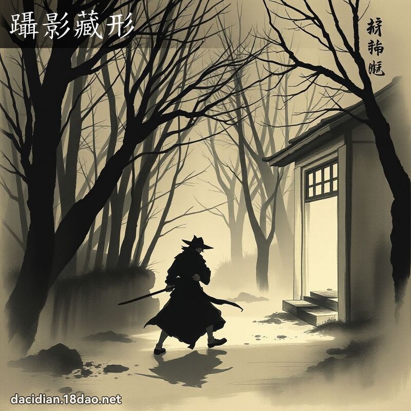 躡影藏形 配图