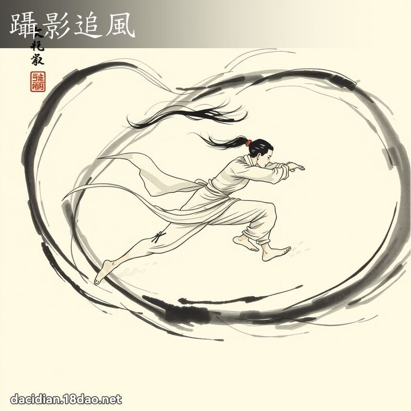 躡影追风 配图
