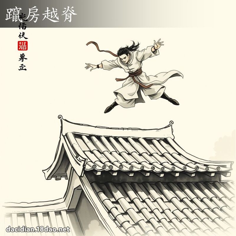躥房越脊 配图